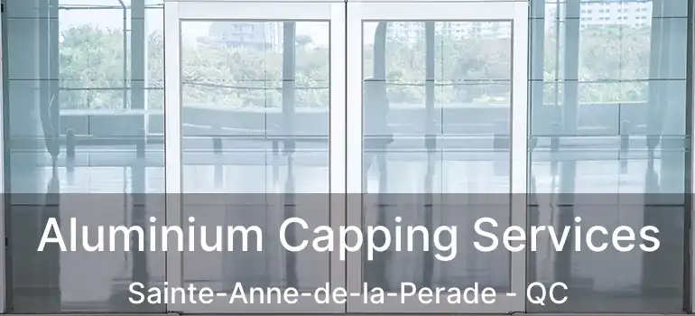  Aluminium Capping Services Sainte-Anne-de-la-Perade - QC