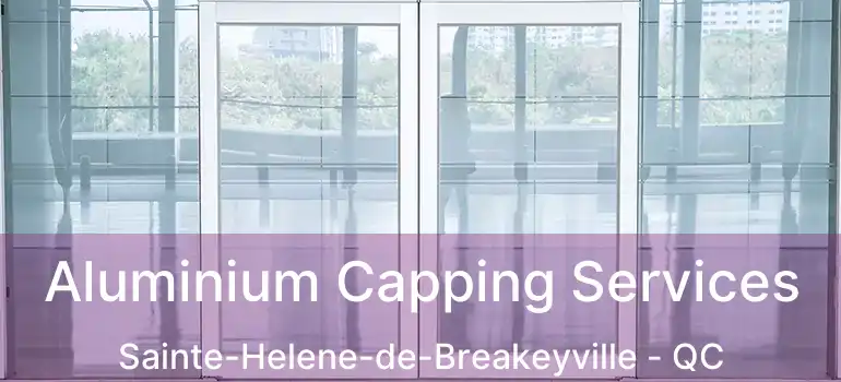  Aluminium Capping Services Sainte-Helene-de-Breakeyville - QC