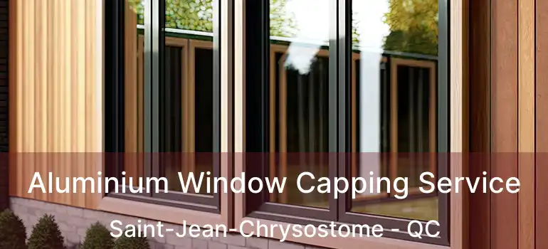  Aluminium Window Capping Service Saint-Jean-Chrysostome - QC