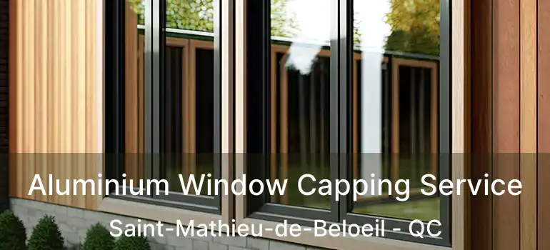  Aluminium Window Capping Service Saint-Mathieu-de-Beloeil - QC