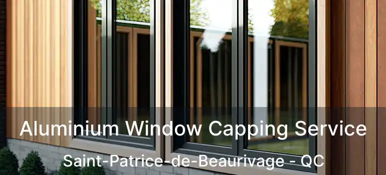  Aluminium Window Capping Service Saint-Patrice-de-Beaurivage - QC