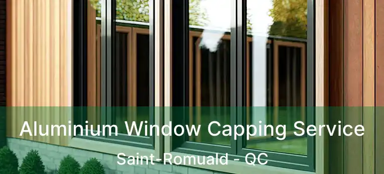  Aluminium Window Capping Service Saint-Romuald - QC