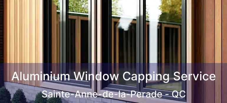  Aluminium Window Capping Service Sainte-Anne-de-la-Perade - QC