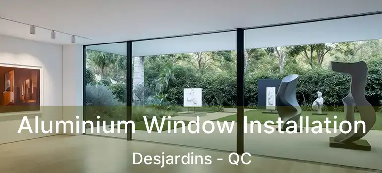  Aluminium Window Installation Desjardins - QC