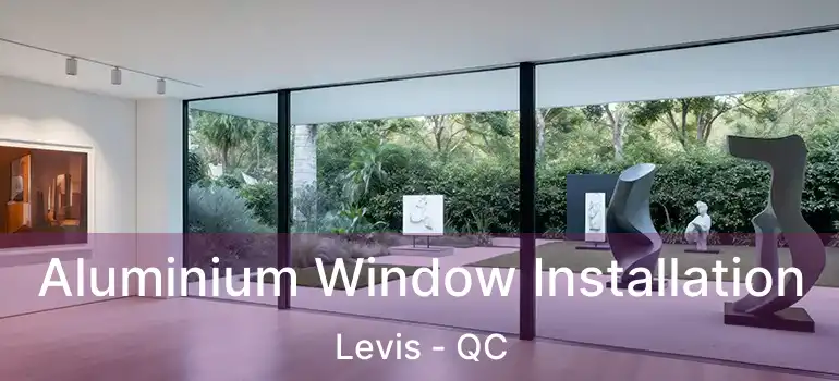  Aluminium Window Installation Levis - QC