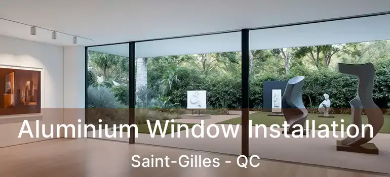  Aluminium Window Installation Saint-Gilles - QC