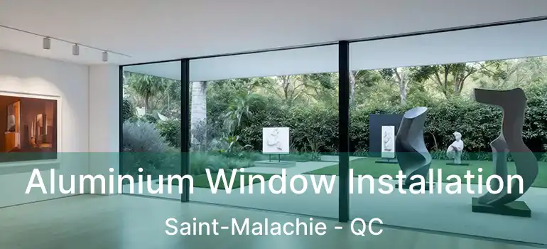  Aluminium Window Installation Saint-Malachie - QC