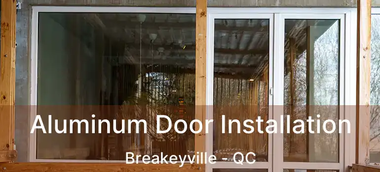  Aluminum Door Installation Breakeyville - QC