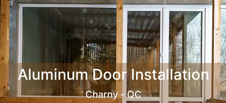  Aluminum Door Installation Charny - QC