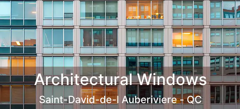  Architectural Windows Saint-David-de-l Auberiviere - QC