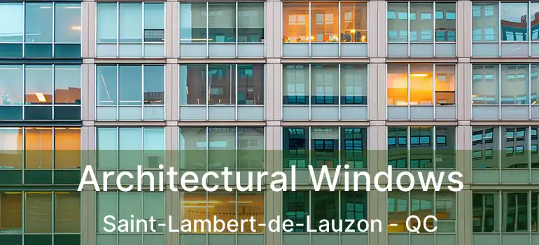  Architectural Windows Saint-Lambert-de-Lauzon - QC
