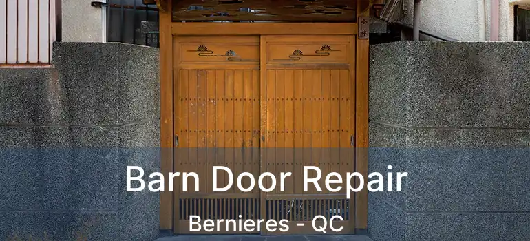  Barn Door Repair Bernieres - QC