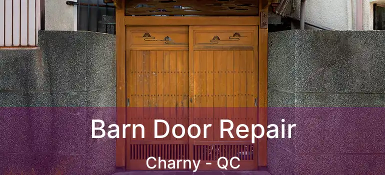  Barn Door Repair Charny - QC