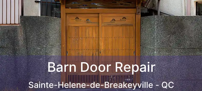  Barn Door Repair Sainte-Helene-de-Breakeyville - QC