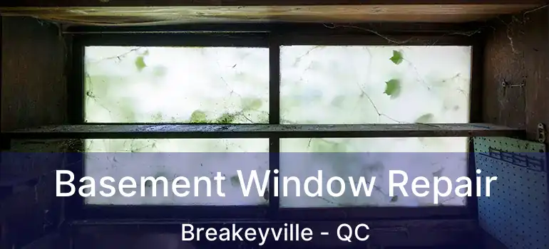  Basement Window Repair Breakeyville - QC