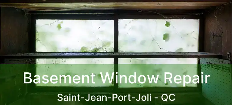  Basement Window Repair Saint-Jean-Port-Joli - QC