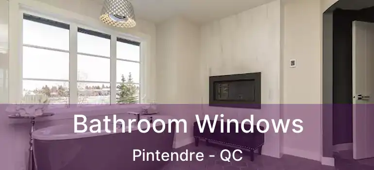  Bathroom Windows Pintendre - QC
