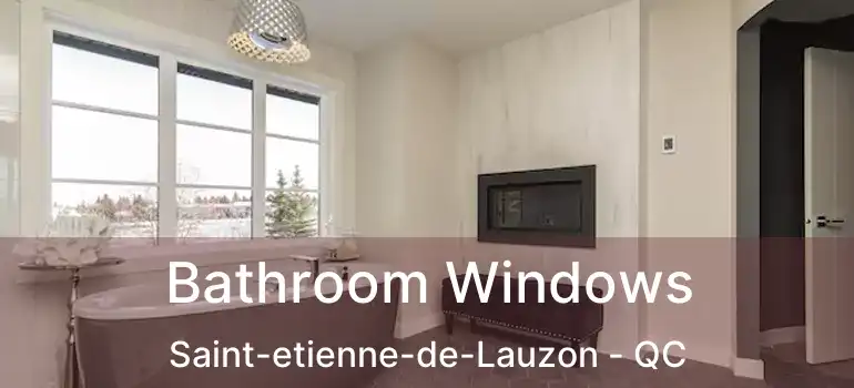  Bathroom Windows Saint-etienne-de-Lauzon - QC