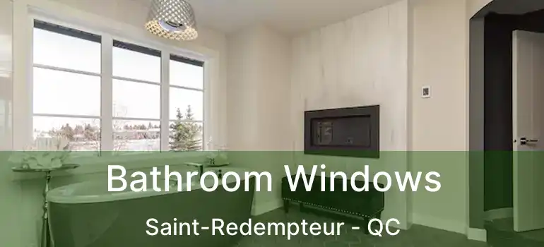  Bathroom Windows Saint-Redempteur - QC