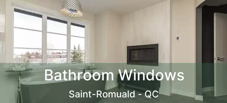  Bathroom Windows Saint-Romuald - QC