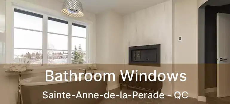  Bathroom Windows Sainte-Anne-de-la-Perade - QC