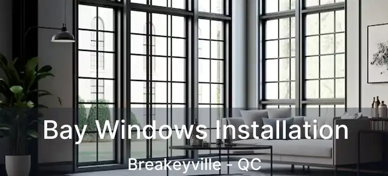  Bay Windows Installation Breakeyville - QC