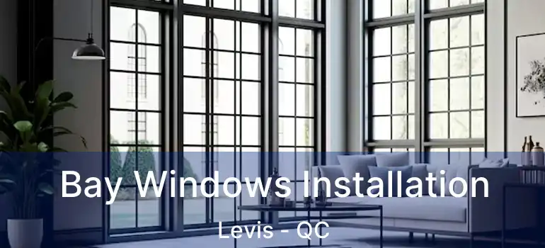  Bay Windows Installation Levis - QC