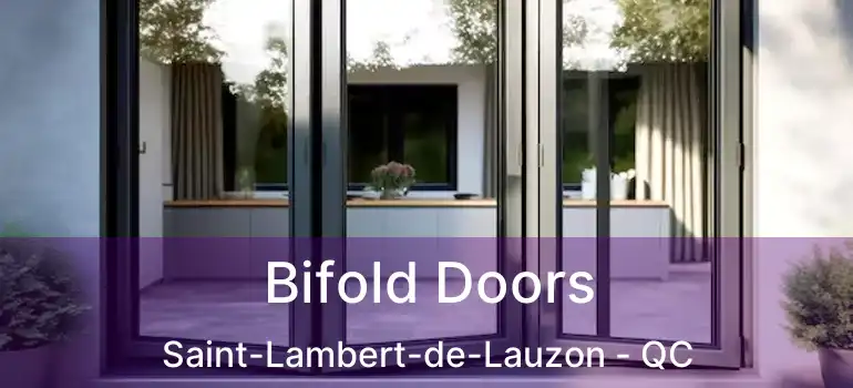  Bifold Doors Saint-Lambert-de-Lauzon - QC
