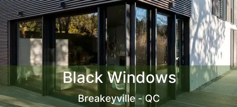  Black Windows Breakeyville - QC