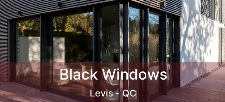  Black Windows Levis - QC