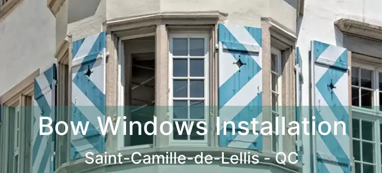 Bow Windows Installation Saint-Camille-de-Lellis - QC