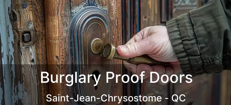  Burglary Proof Doors Saint-Jean-Chrysostome - QC