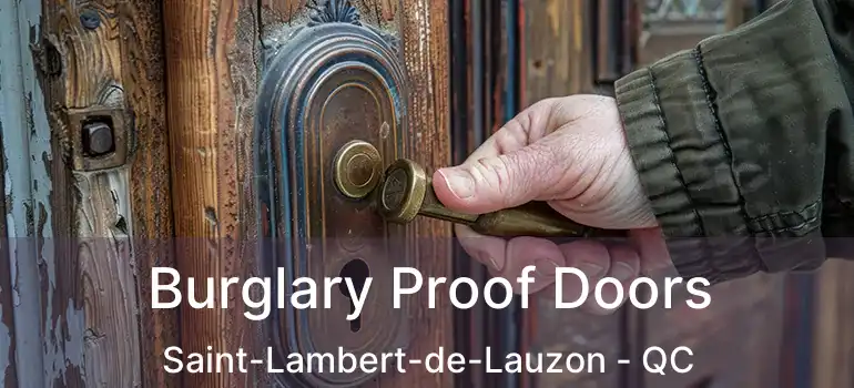  Burglary Proof Doors Saint-Lambert-de-Lauzon - QC