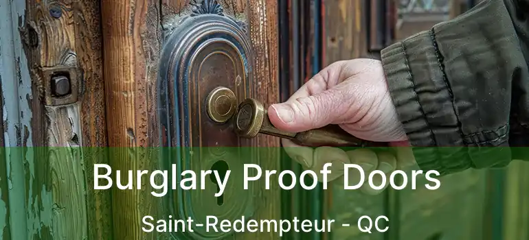 Burglary Proof Doors Saint-Redempteur - QC