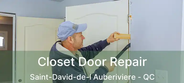  Closet Door Repair Saint-David-de-l Auberiviere - QC