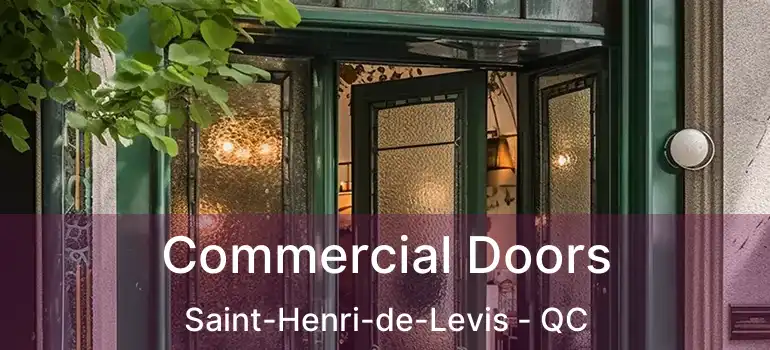  Commercial Doors Saint-Henri-de-Levis - QC