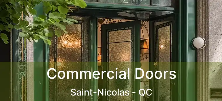  Commercial Doors Saint-Nicolas - QC