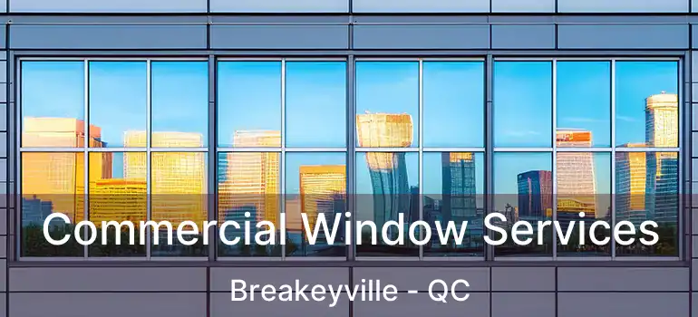  Commercial Window Services Breakeyville - QC