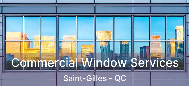  Commercial Window Services Saint-Gilles - QC