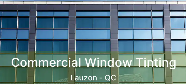  Commercial Window Tinting Lauzon - QC