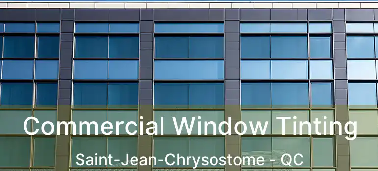  Commercial Window Tinting Saint-Jean-Chrysostome - QC