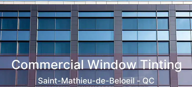  Commercial Window Tinting Saint-Mathieu-de-Beloeil - QC