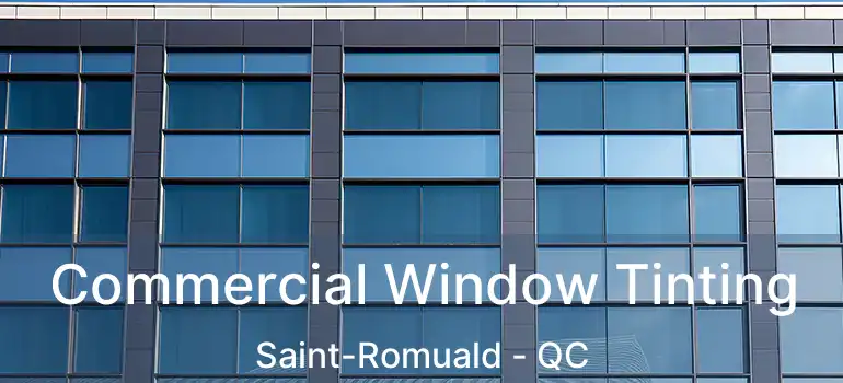  Commercial Window Tinting Saint-Romuald - QC