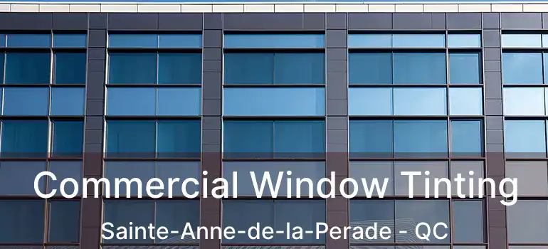  Commercial Window Tinting Sainte-Anne-de-la-Perade - QC