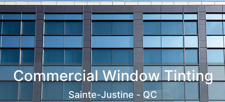  Commercial Window Tinting Sainte-Justine - QC