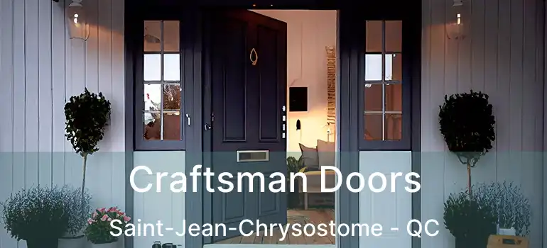  Craftsman Doors Saint-Jean-Chrysostome - QC