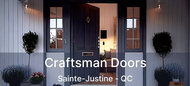  Craftsman Doors Sainte-Justine - QC