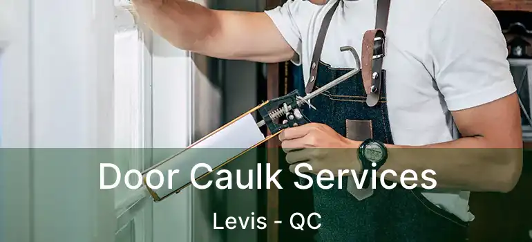  Door Caulk Services Levis - QC