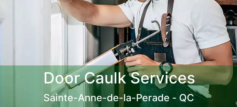  Door Caulk Services Sainte-Anne-de-la-Perade - QC