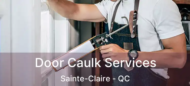  Door Caulk Services Sainte-Claire - QC